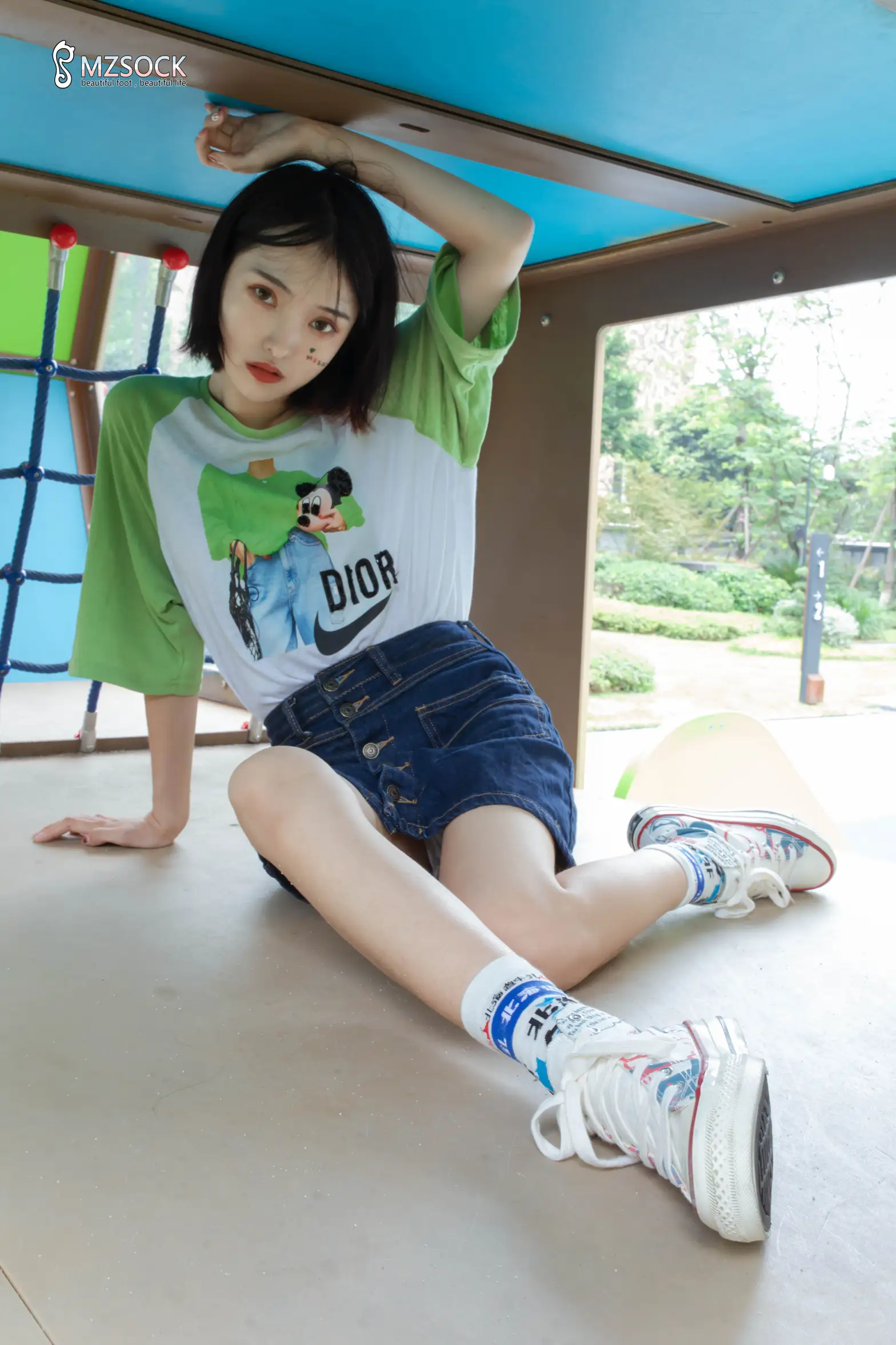 [Mzsock] Love beautiful feet NO.195 Sissi#[74P]-3