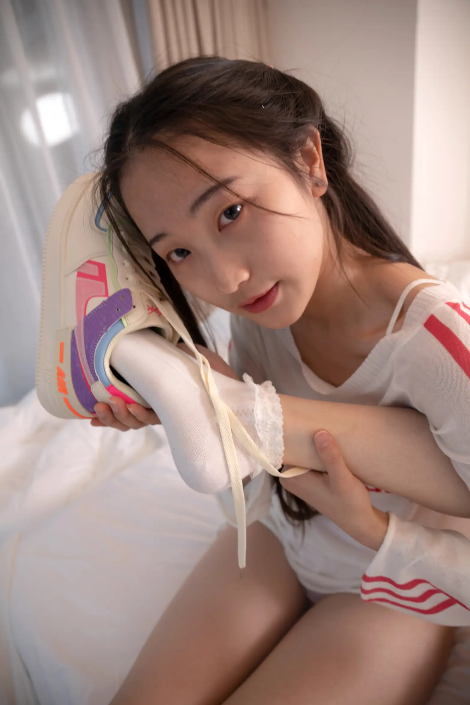 [Mzsock] Love Beauty Foot NO.166 Rain foam#[74P]-2