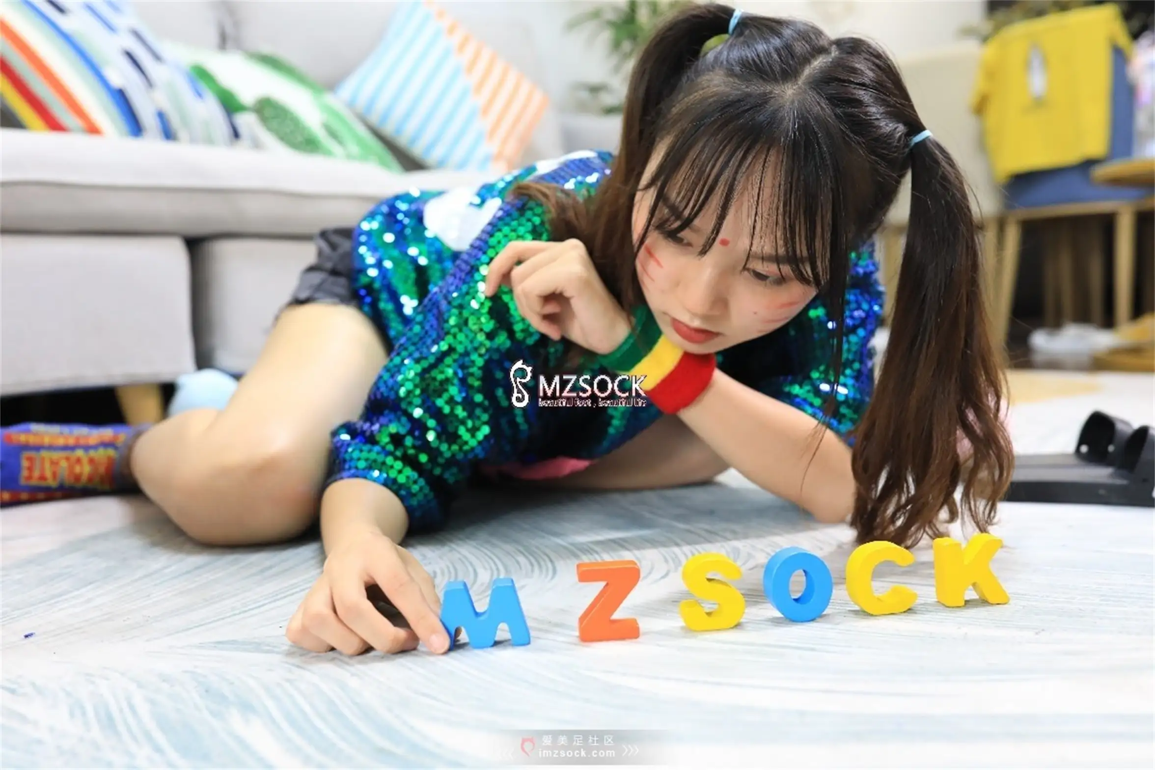 [Mzsock] Love beautiful feet NO.044 Yueyue#[74P]-1