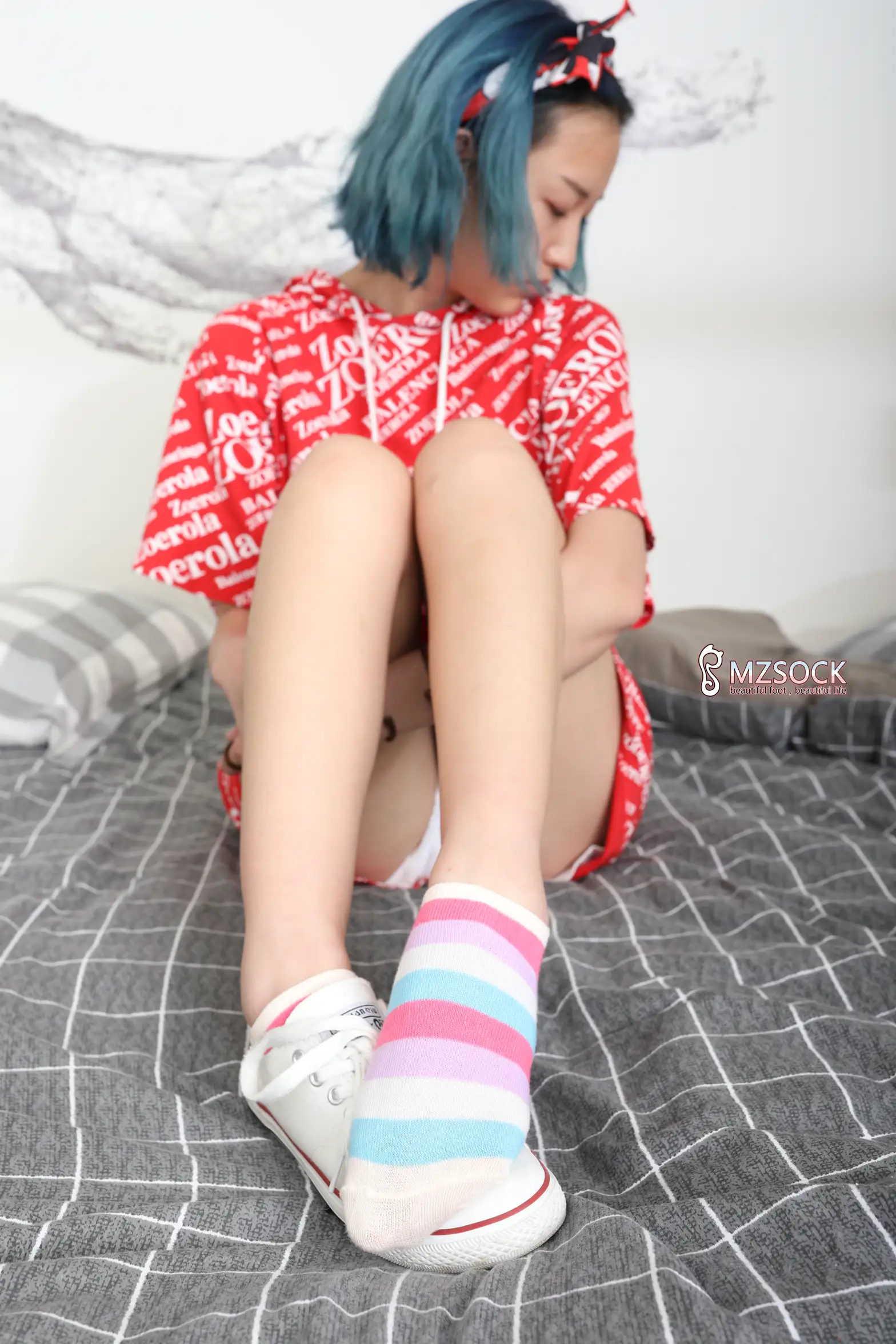 [Mzsock] Love beautiful feet NO.014 Circle#[74P]-8