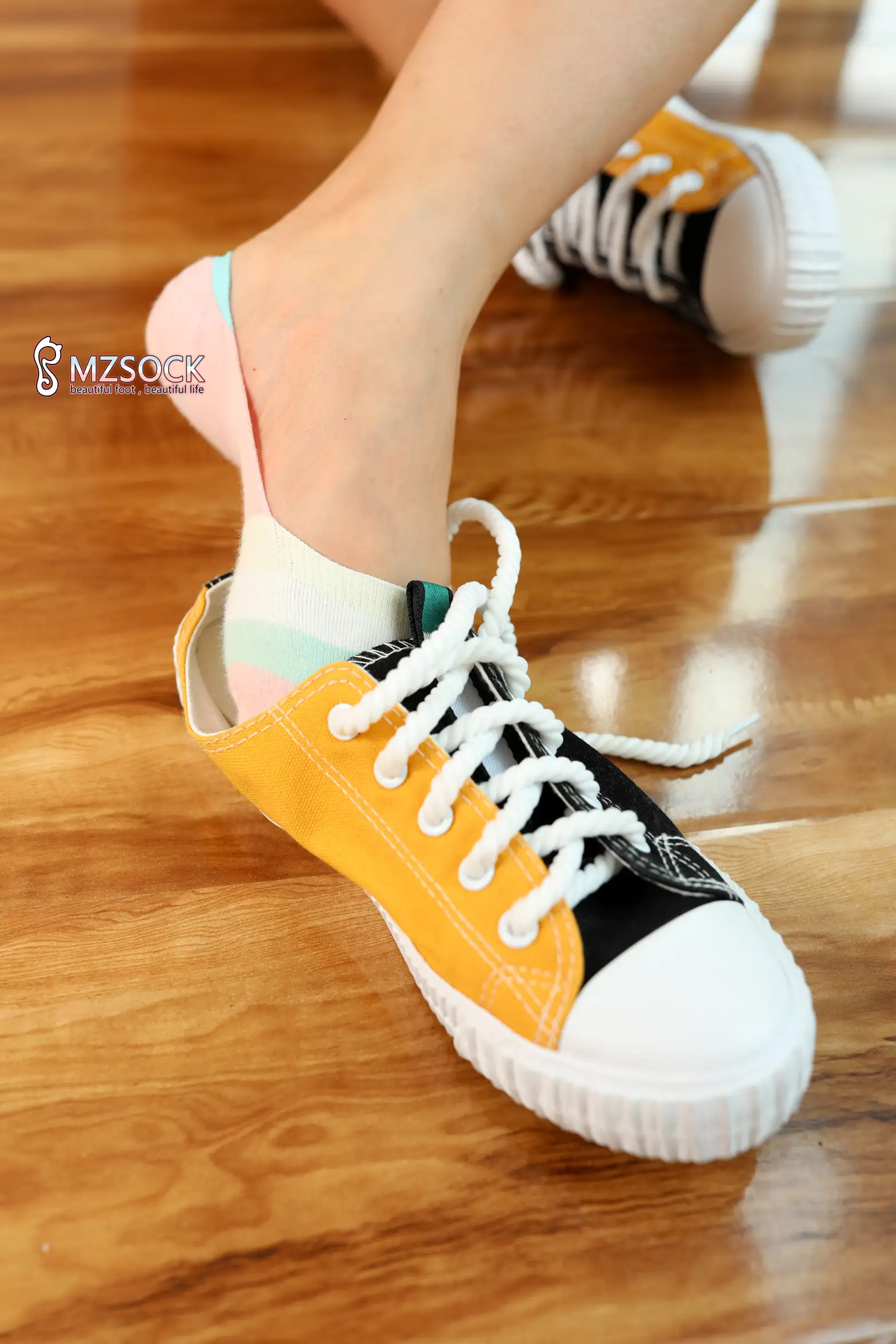 [Mzsock] Love Beauty Foot NO.030 cat cat#[74P]-3