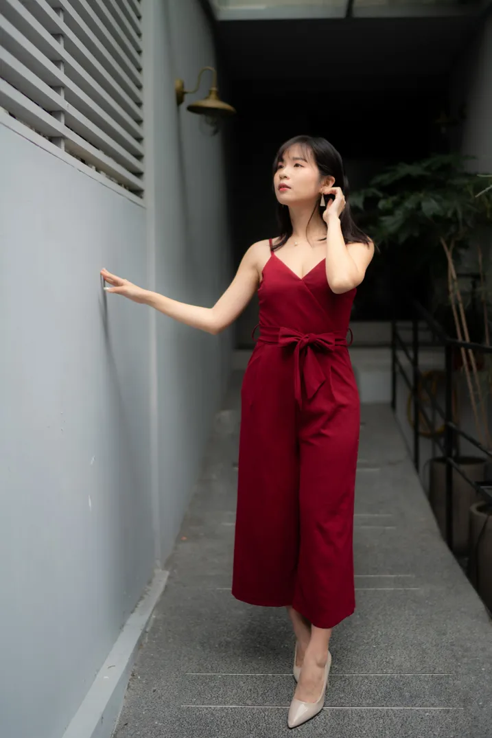 [Mzsock] NO.217 YoYo elegant jumpsuit with high heels street photography#[105P]-3