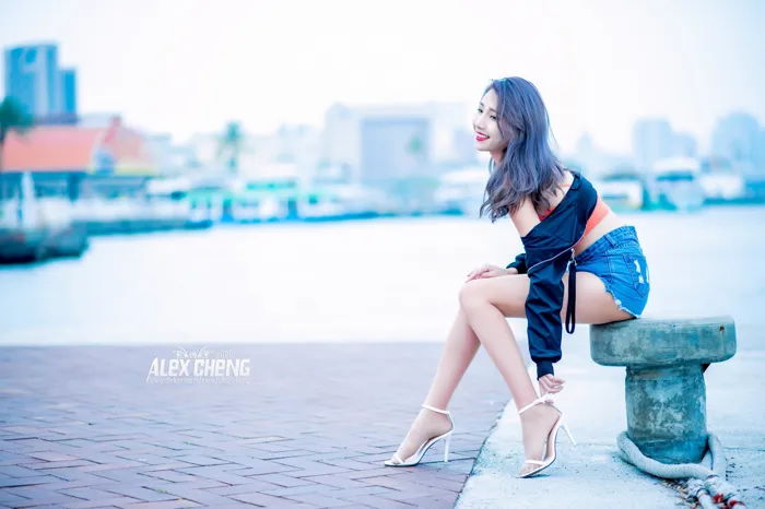 [Mzsock] NO.023 Long-legged beauty model Anita Zhuxuan sexy outdoor shot street photography#[44P]-4