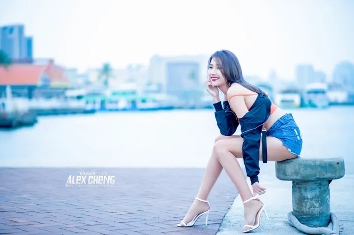 [Mzsock] NO.023 Long-legged beauty model Anita Zhuxuan sexy outdoor shot street photography#[44P]-5