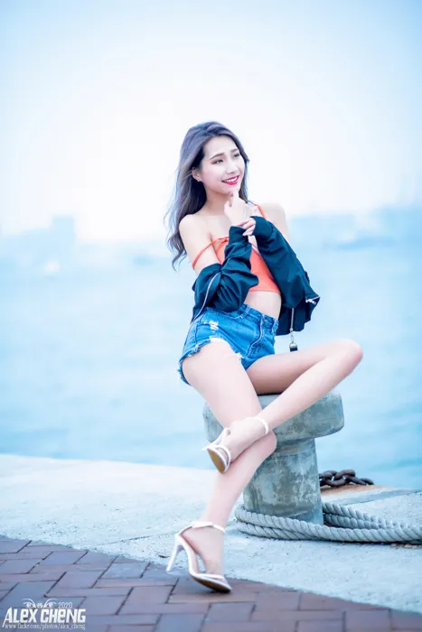 [Mzsock] NO.023 Long-legged beauty model Anita Zhuxuan sexy outdoor shot street photography#[44P]-9