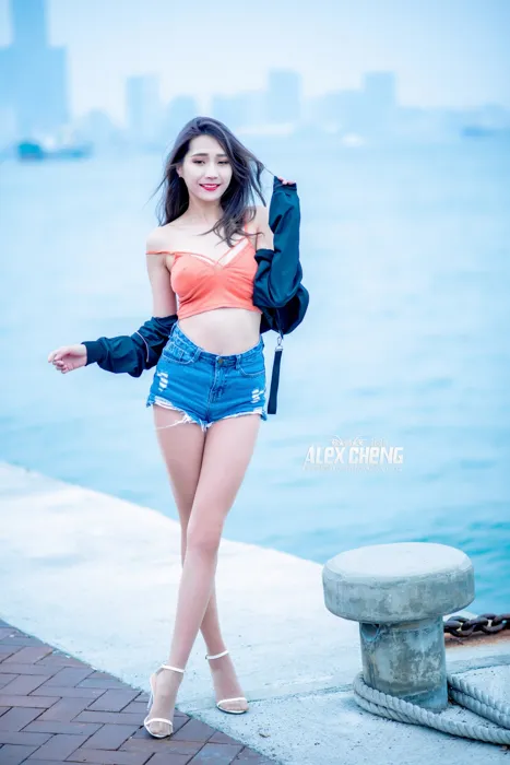 [Mzsock] NO.023 Long-legged beauty model Anita Zhuxuan sexy outdoor shot street photography#[44P]-2