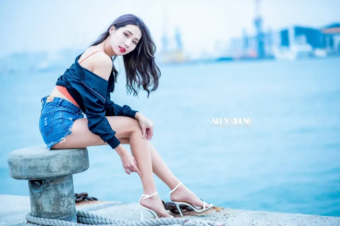 [Mzsock] NO.023 Long-legged beauty model Anita Zhuxuan sexy outdoor shot street photography#[44P]-4