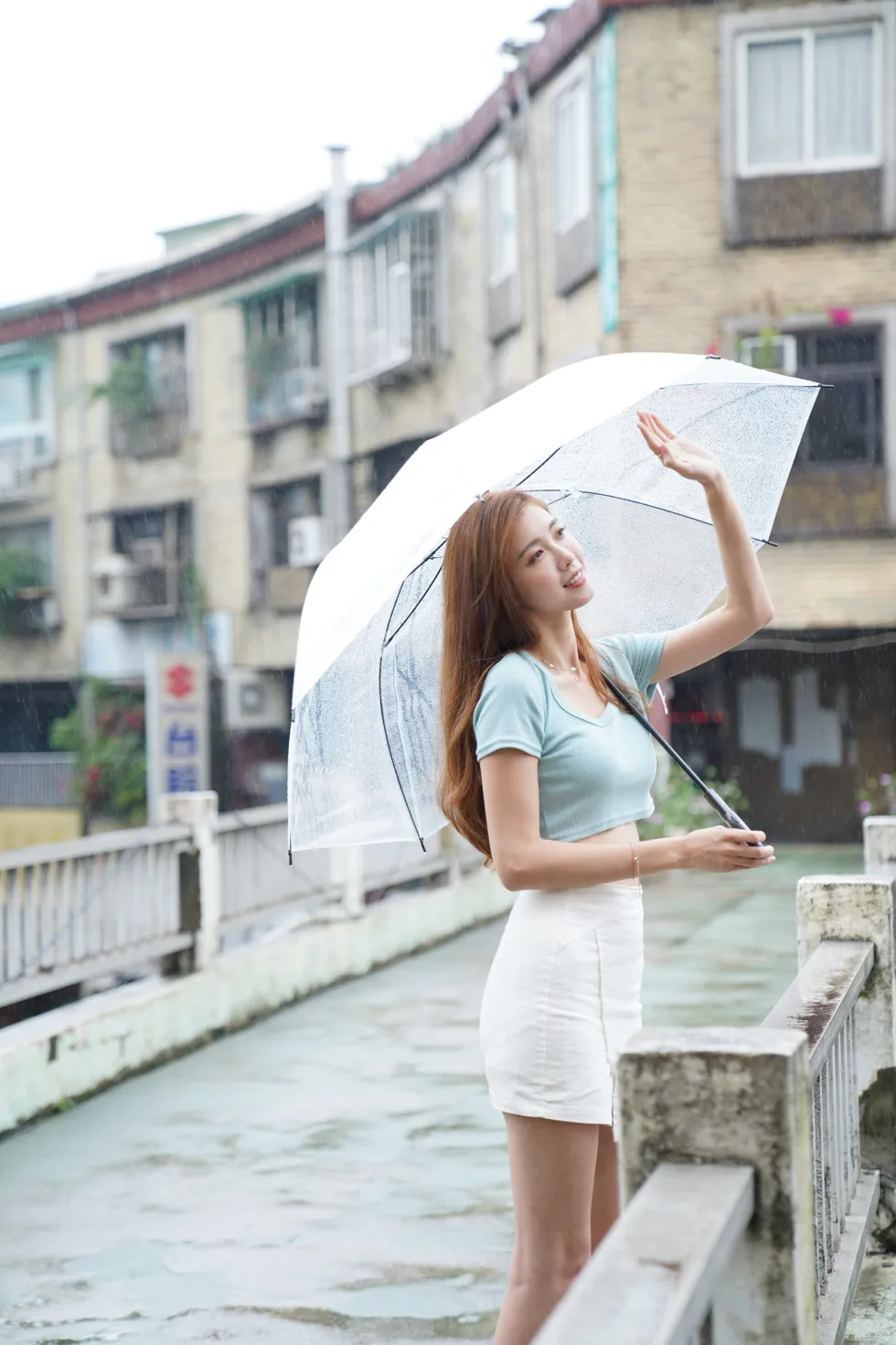 [Mzsock] NO.129 Liao Tingqi’s midriff-revealing short skirt shows off her beautiful legs street photography#[99P]-6