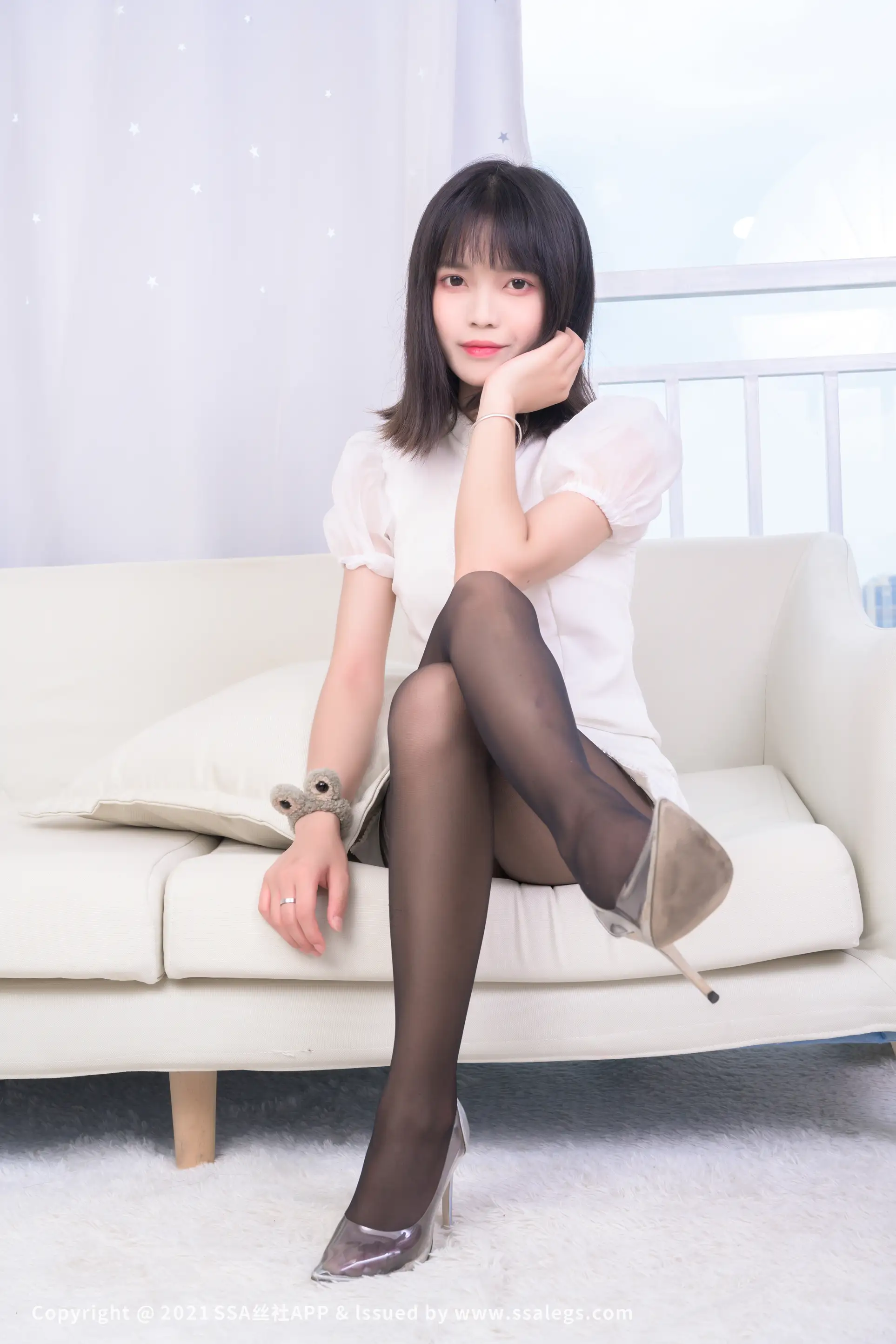 [Mzsock] NO.664 Leg Model Dan Dan's Black Stockings Beautiful Foot (Part 1) silk club#[118P]-4