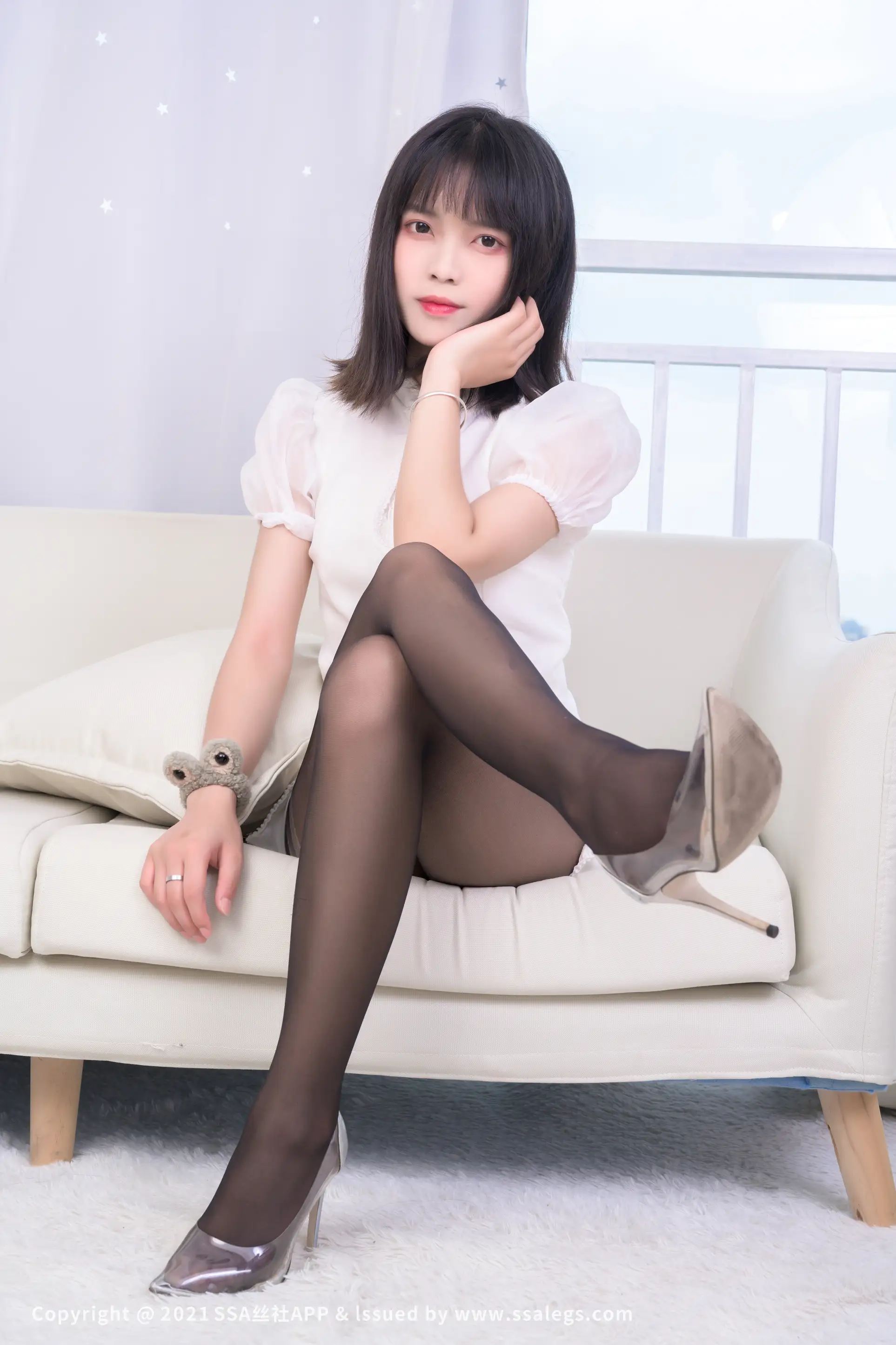 [Mzsock] NO.664 Leg Model Dan Dan's Black Stockings Beautiful Foot (Part 1) silk club#[118P]-6