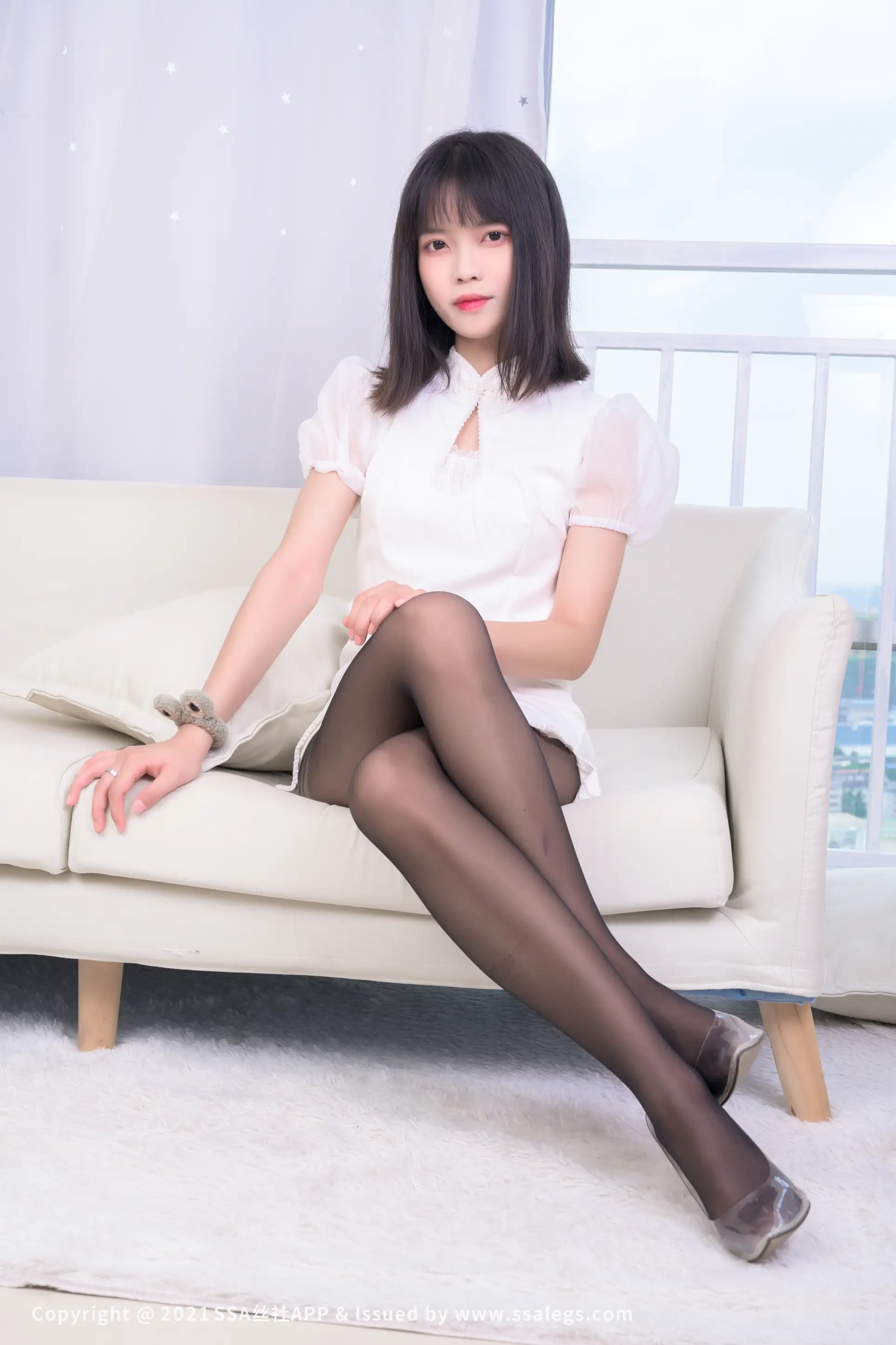 [Mzsock] NO.664 Leg Model Dan Dan's Black Stockings Beautiful Foot (Part 1) silk club#[118P]-8