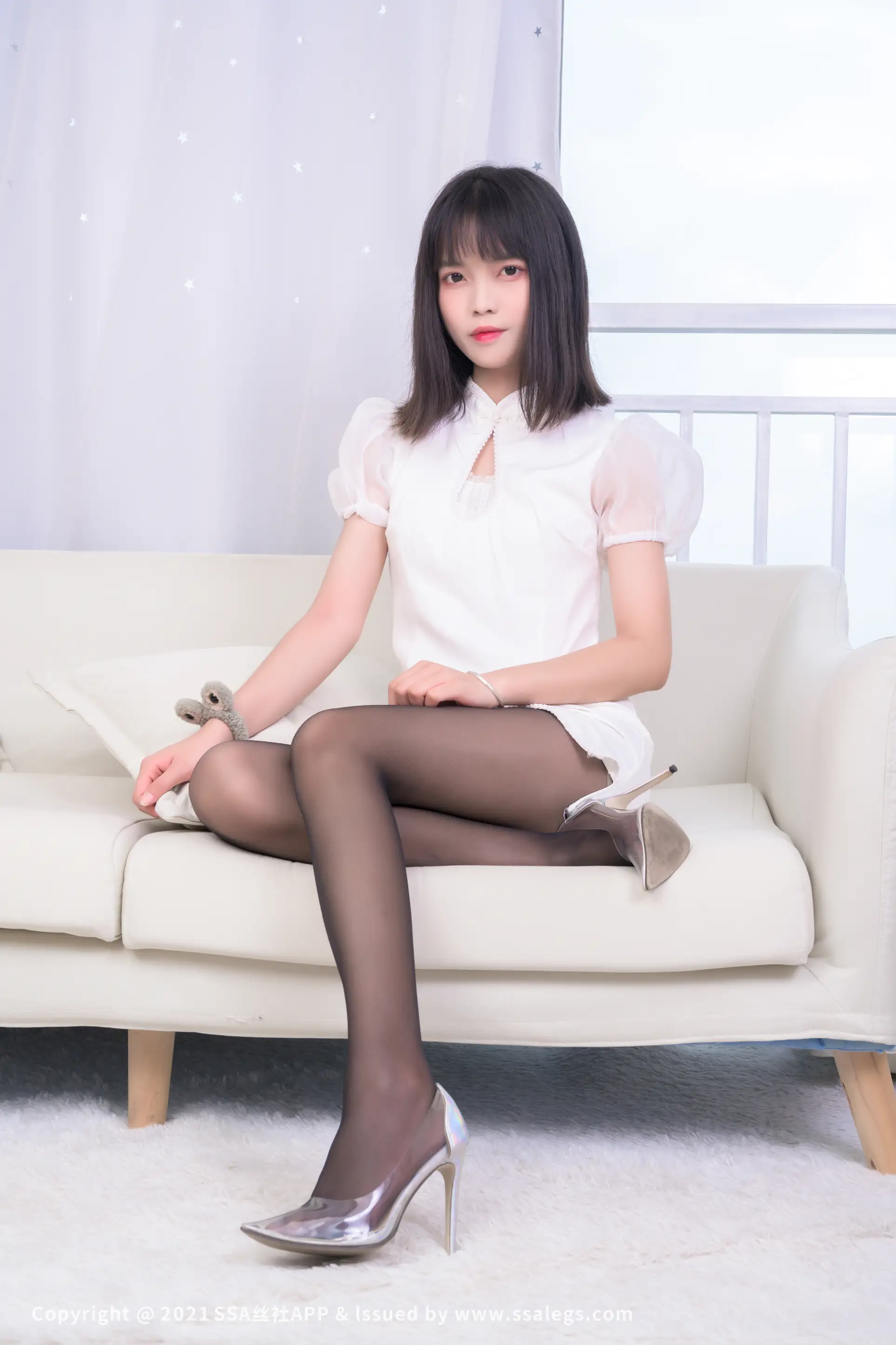 [Mzsock] NO.664 Leg Model Dan Dan's Black Stockings Beautiful Foot (Part 1) silk club#[118P]-10