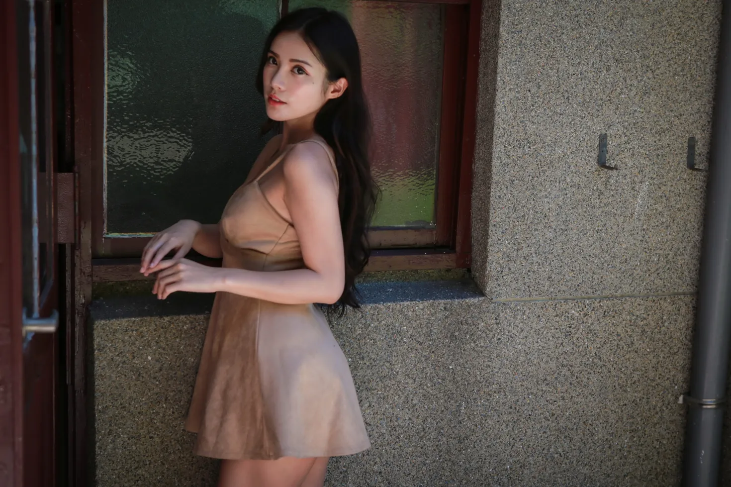 [Mzsock] NO.134 Huang Shuting suspender dress with cool and beautiful legs street photography#[29P]-8