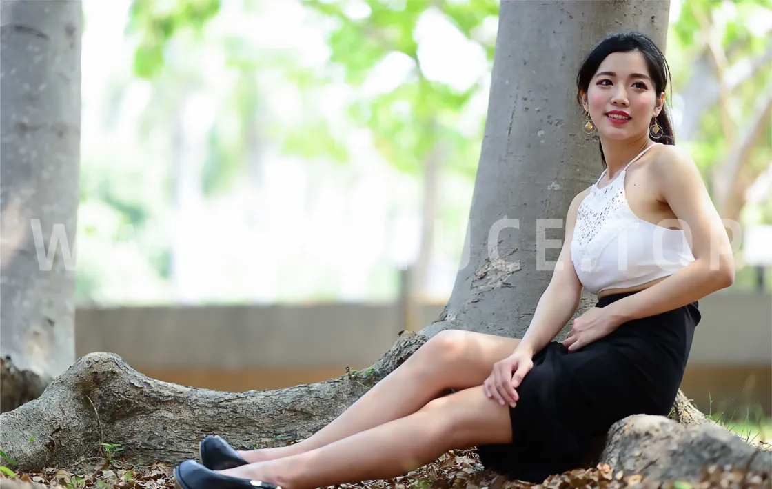 [Mzsock] NO.162 Sasha belly-baring high-cut long skirt with high heels and beautiful legs street photography#[105P]-10