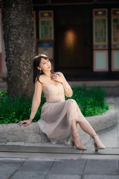 [Mzsock] NO.085 Mi Meng high heels and beautiful legs outdoor shot street photography#[58P]-8