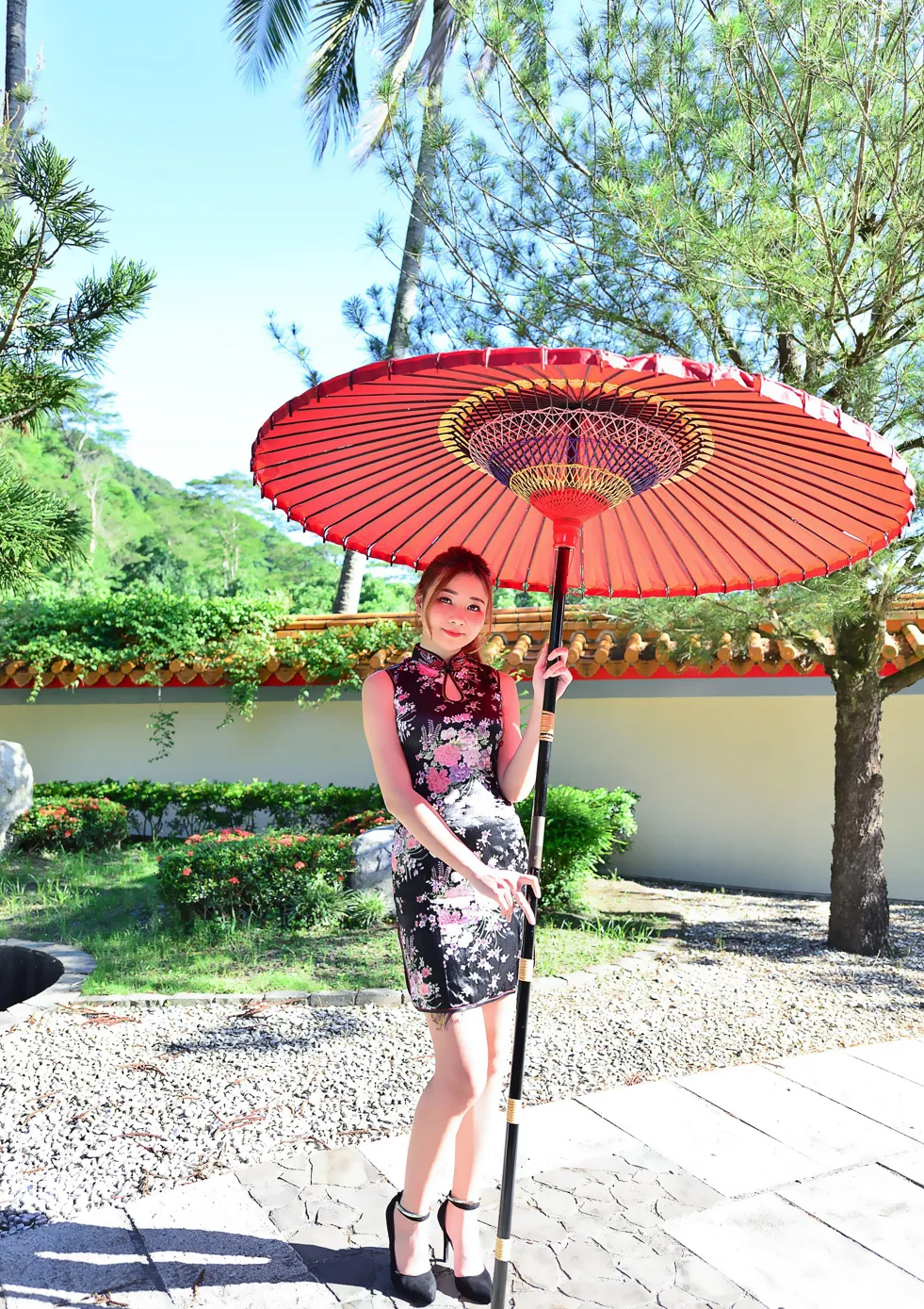 [Mzsock] NO.209 Chen Yingrong short cheongsam high heels beautiful legs street photography#[58P]-2