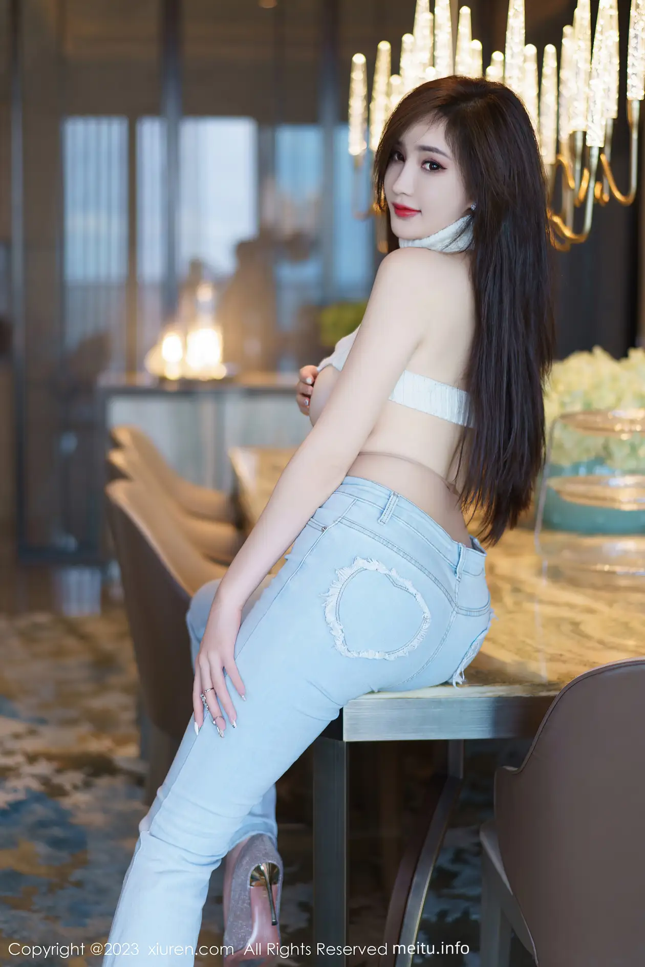 [XiuRen] 2023.04.07 NO.6534 Carol Zhou Yanxi jeans#[72P]-4