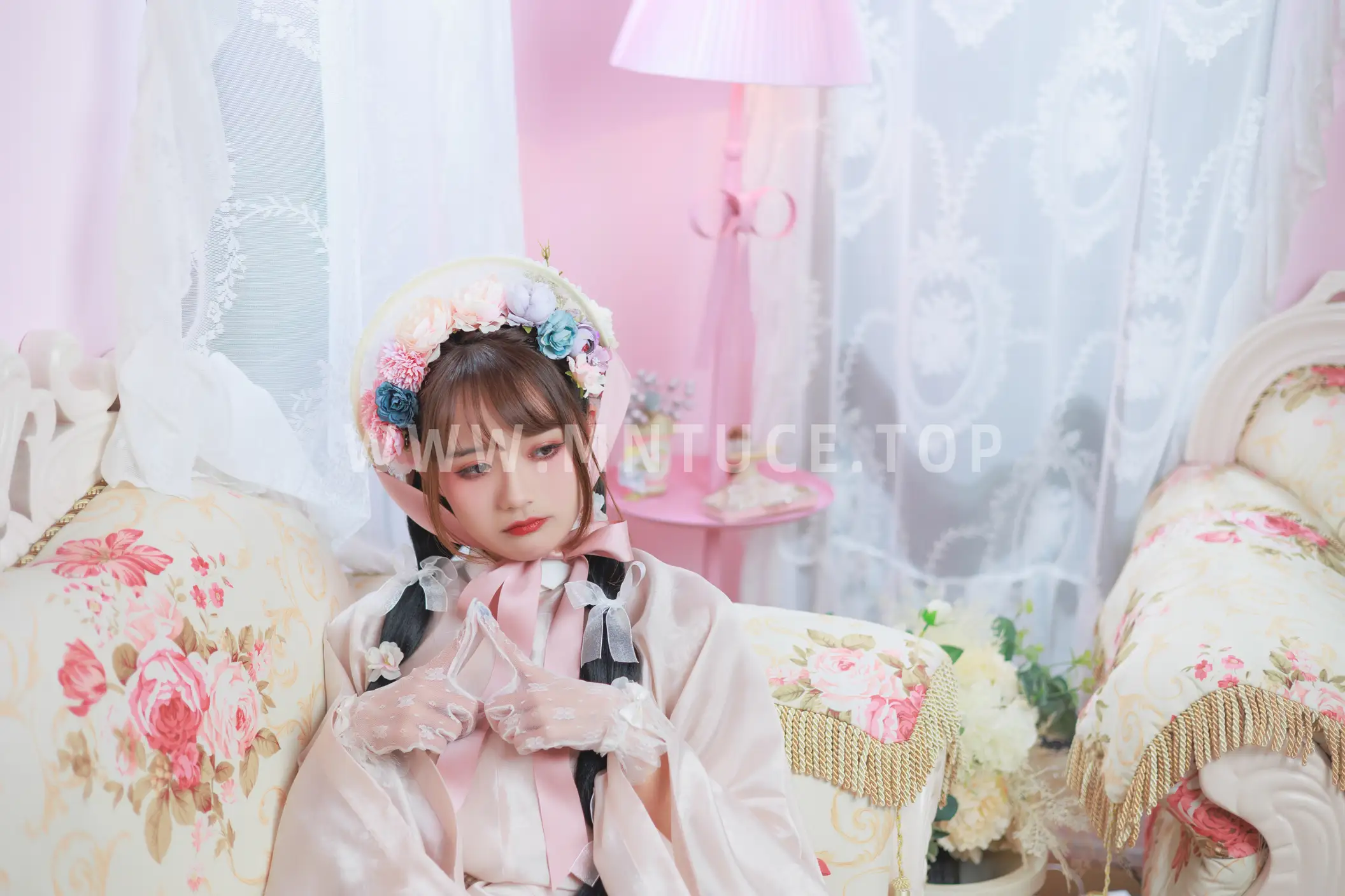 [YITUYU] 2022.07.01 Vol.1344 – Princess Ming’s Tea Party Rabbit Zzz won't eat carrots#[36P]-9