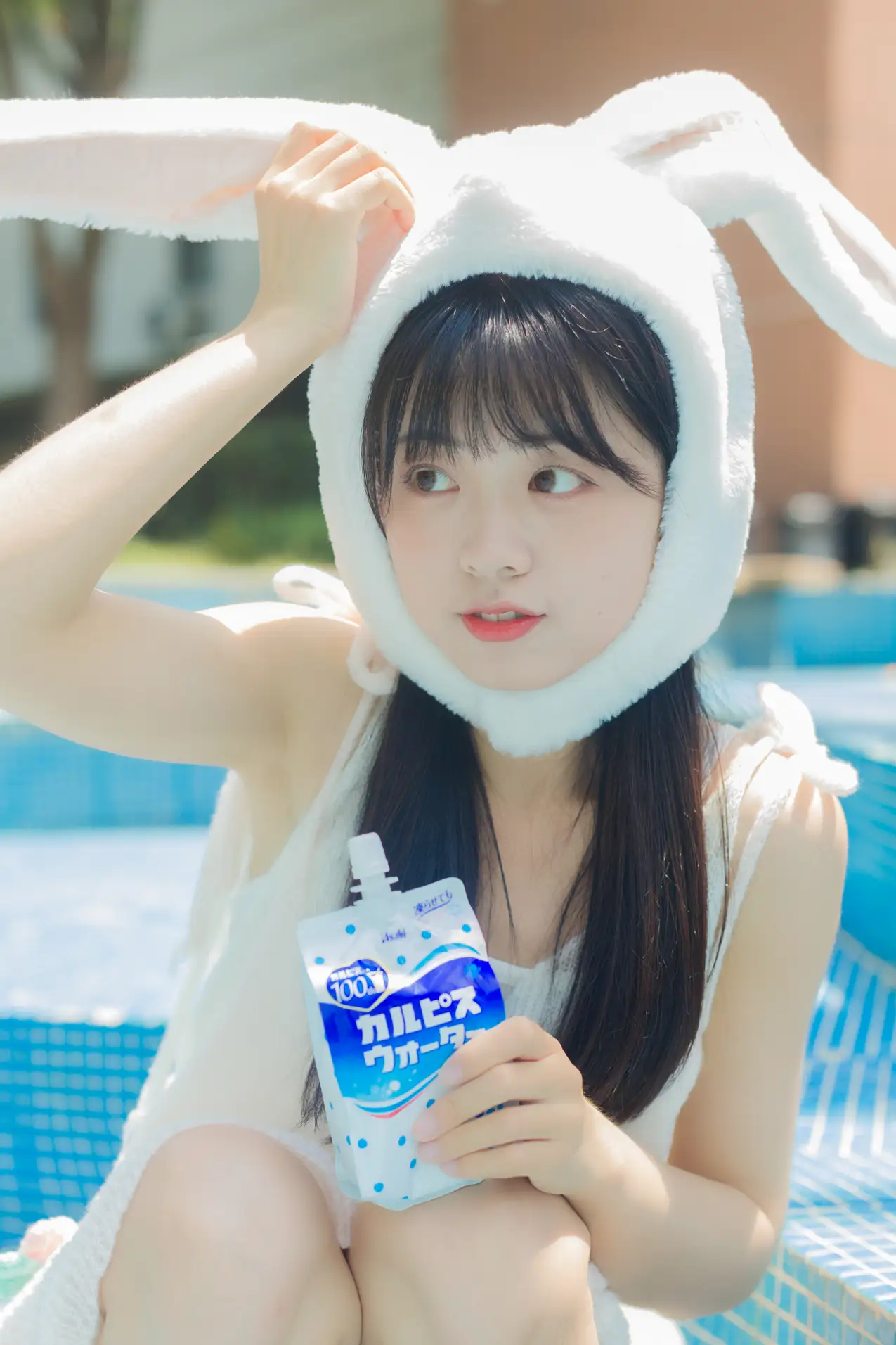 [YITUYU] 2022.07.09 Vol.1429 – Rabbit in the Summer Pool Cute bubbles#[36P]-8