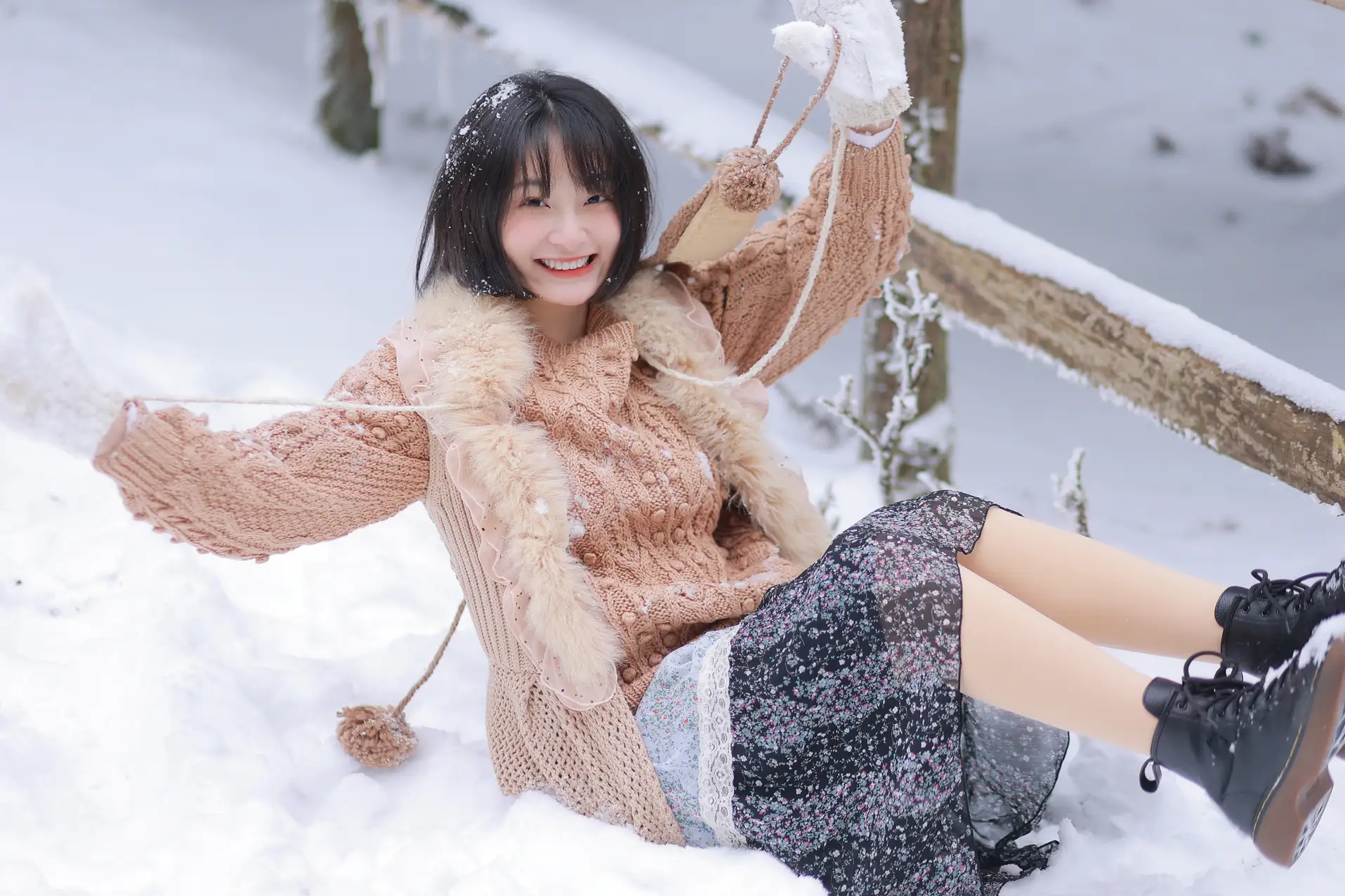 [YITUYU] 2022.09.17 Vol.1970 - Hey, come together to play snow together. Ear is losing weight#[26P]-4