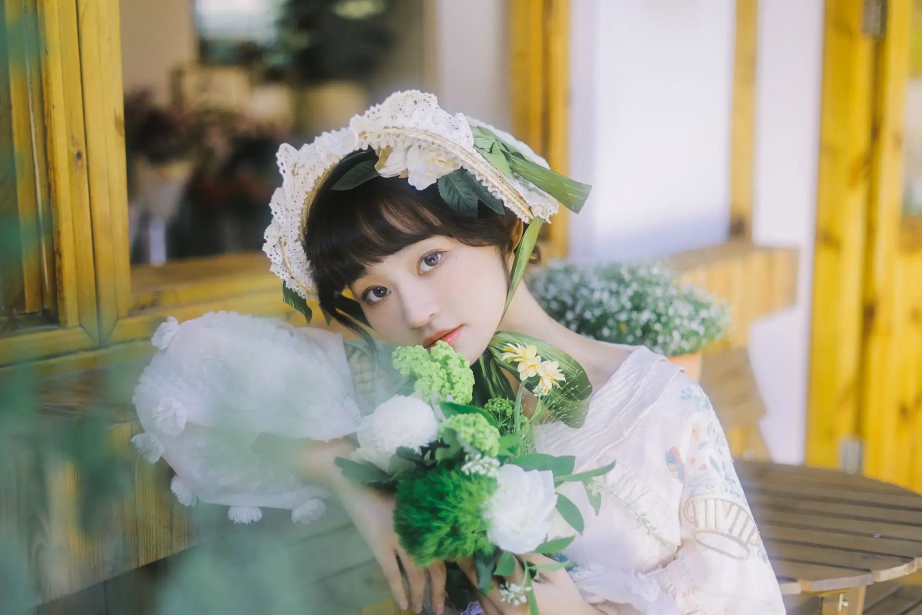 [YITUYU] 2022.07.18 Vol.1512 – Flower House Girl Binaural ZiCe#[40P]-9