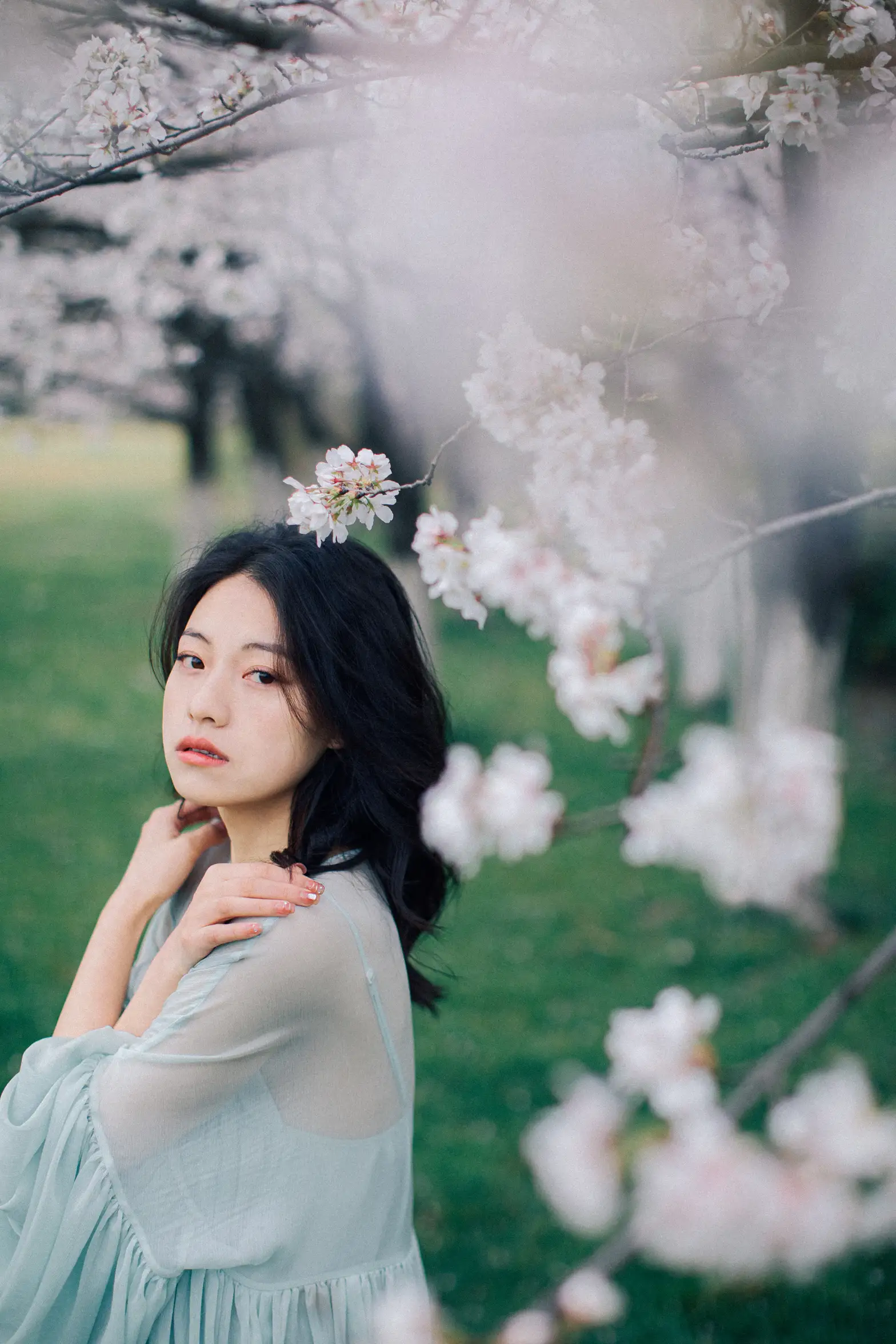 [YITUYU] 2022.05.27 Vol.1002 – Colorful Falling Cherry Blossoms September#[28P]-3