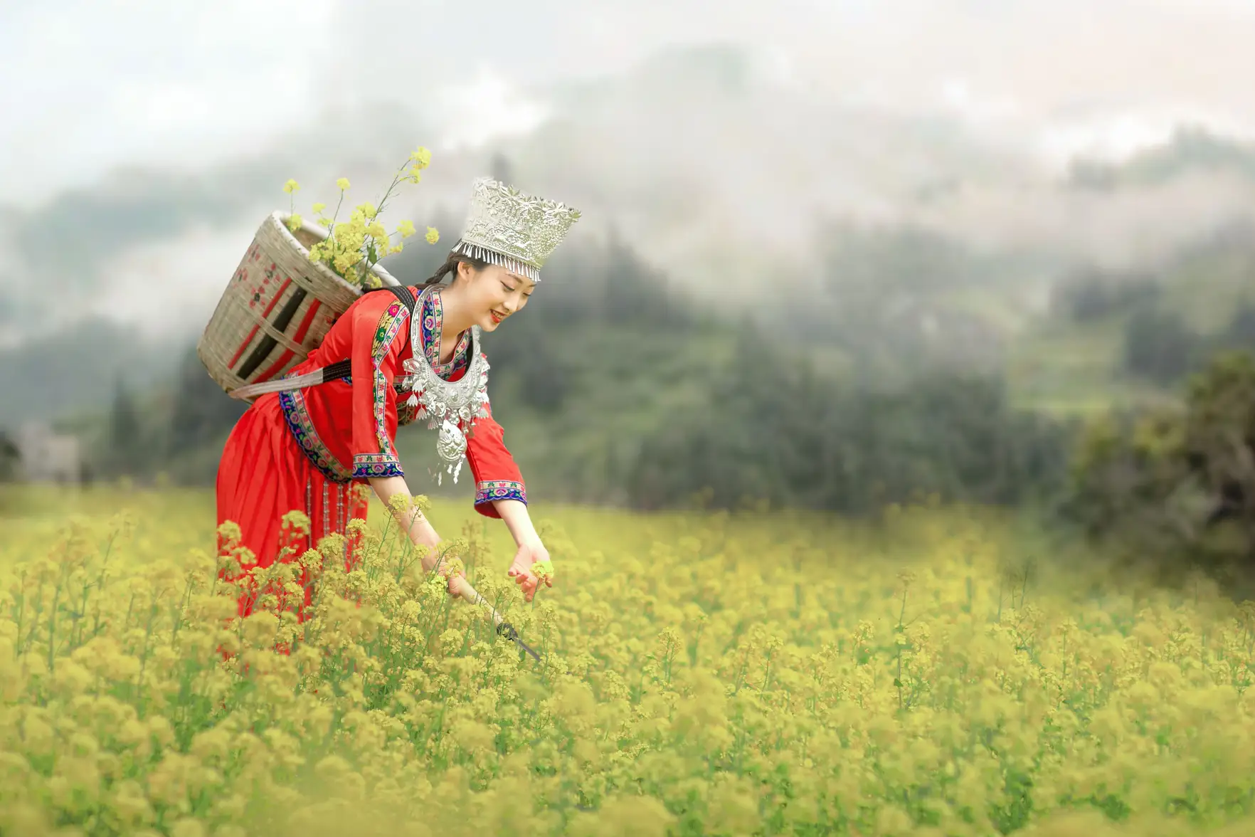 [YITUYU] 2021.11.09 Vol.432 – Rapeseed flowers bloom As one wishes#[33P]-4