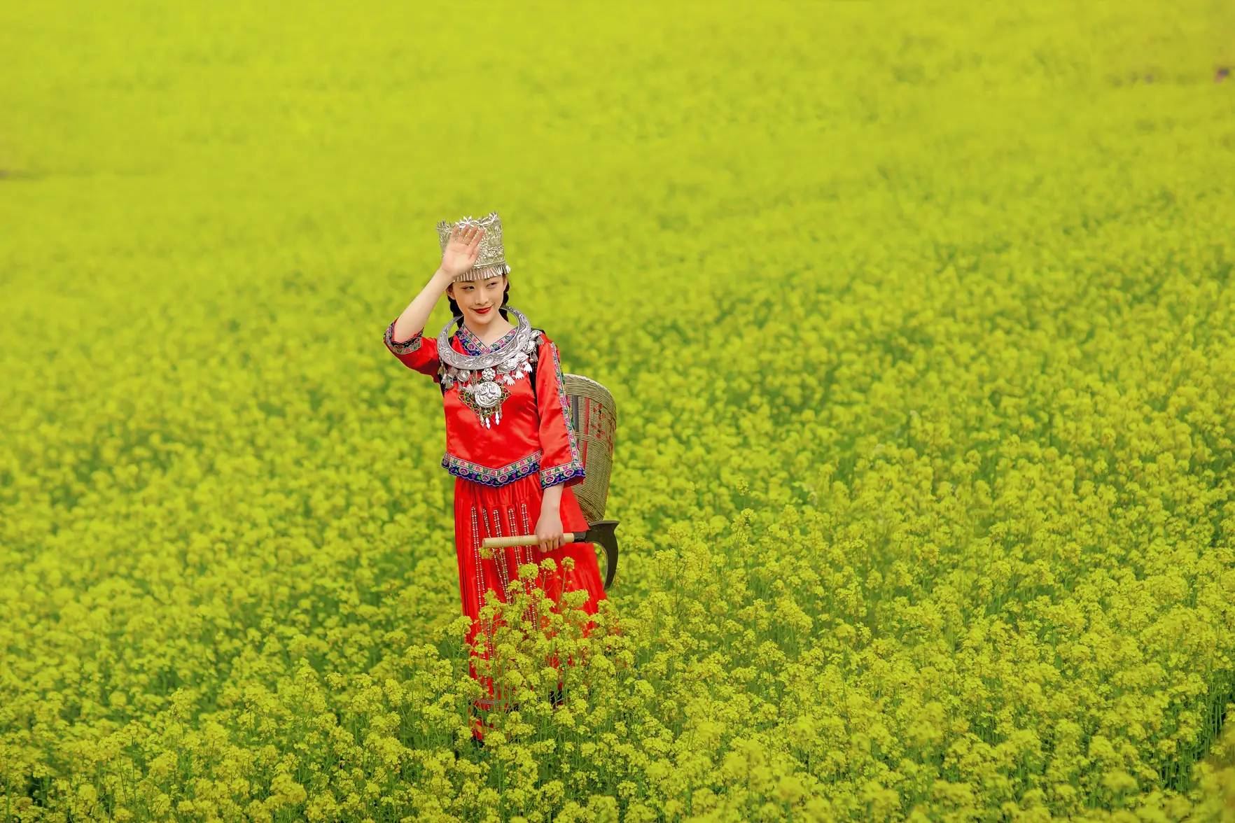 [YITUYU] 2021.11.09 Vol.432 – Rapeseed flowers bloom As one wishes#[33P]-7