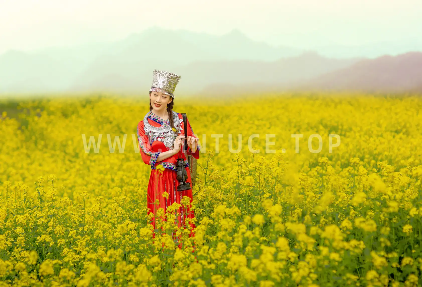 [YITUYU] 2021.11.09 Vol.432 – Rapeseed flowers bloom As one wishes#[33P]-9