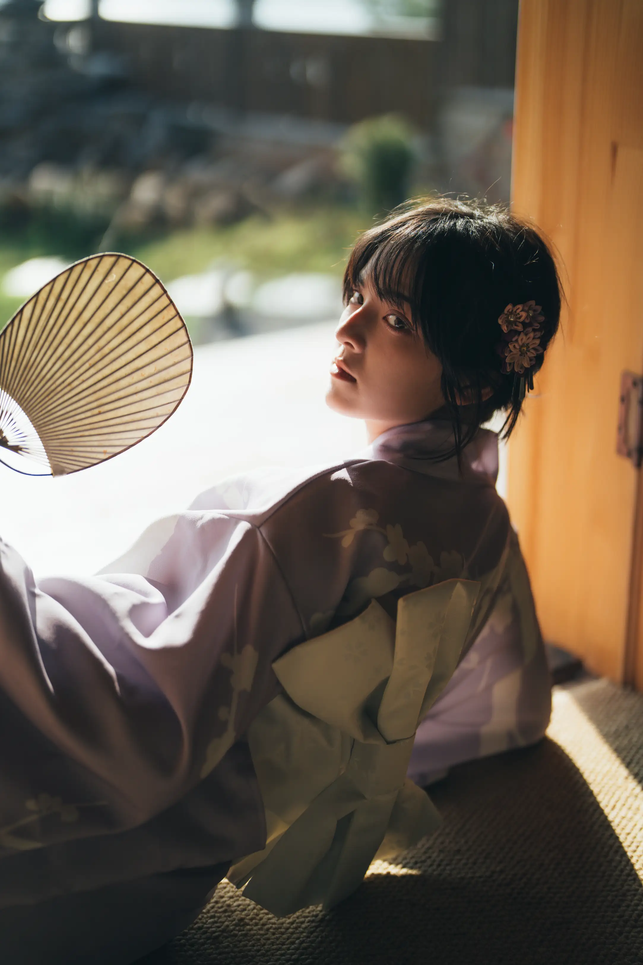 [YITUYU] 2022.02.09 Vol.772 – Japanese style story, photo of a girl in a Japanese garden dudu#[56P]-2