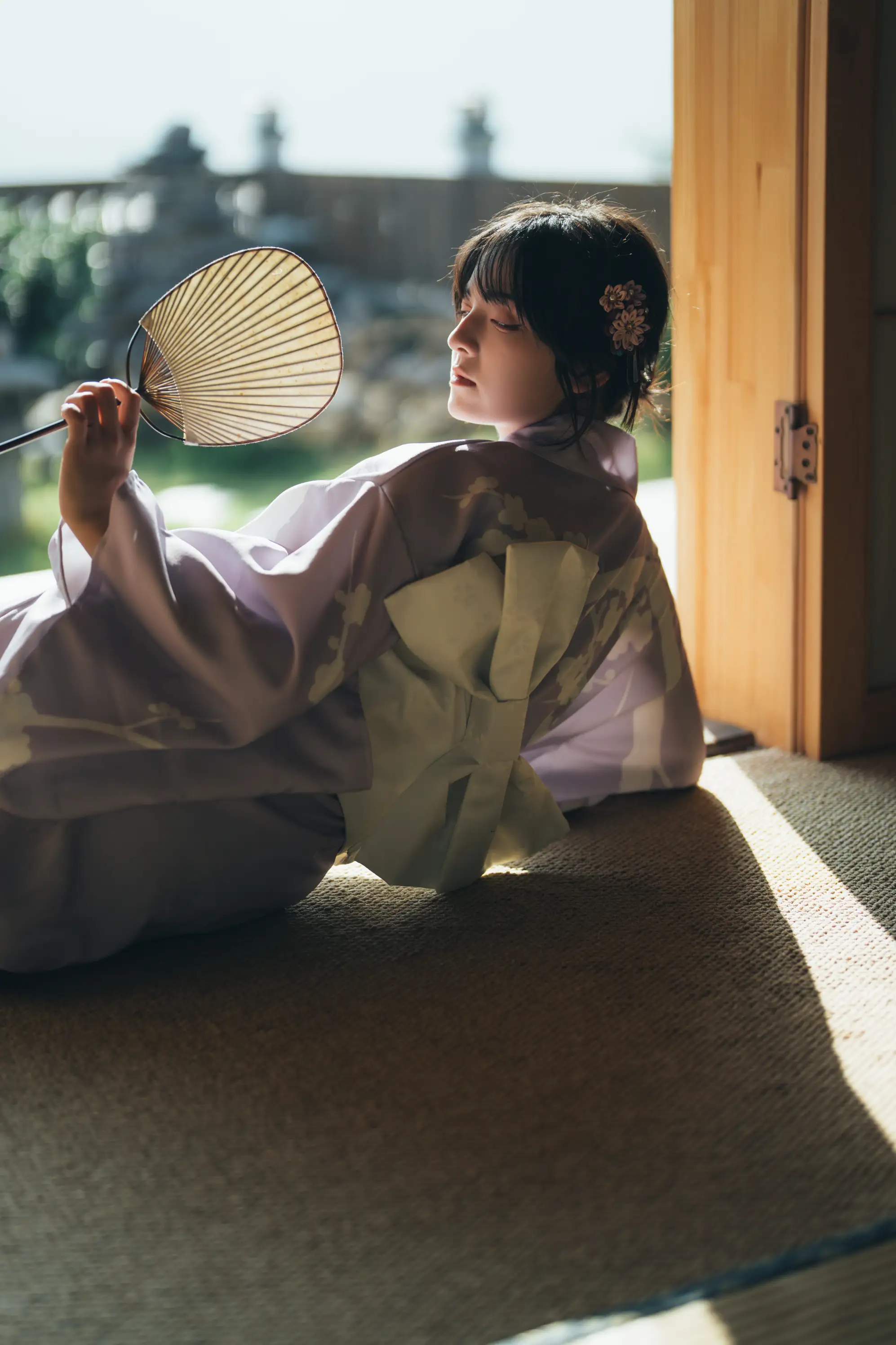 [YITUYU] 2022.02.09 Vol.772 – Japanese style story, photo of a girl in a Japanese garden dudu#[56P]-3