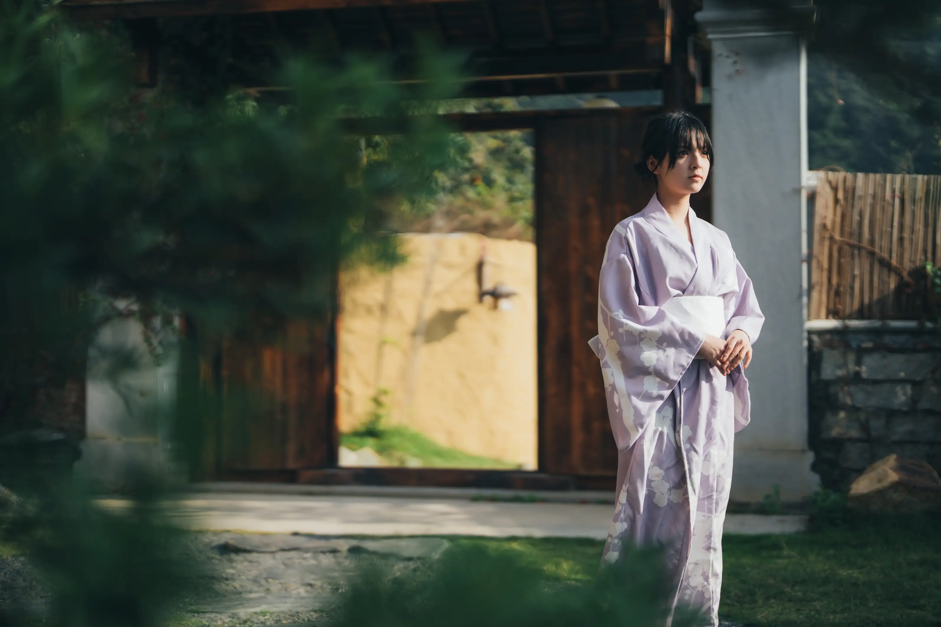 [YITUYU] 2022.02.09 Vol.772 – Japanese style story, photo of a girl in a Japanese garden dudu#[56P]-10