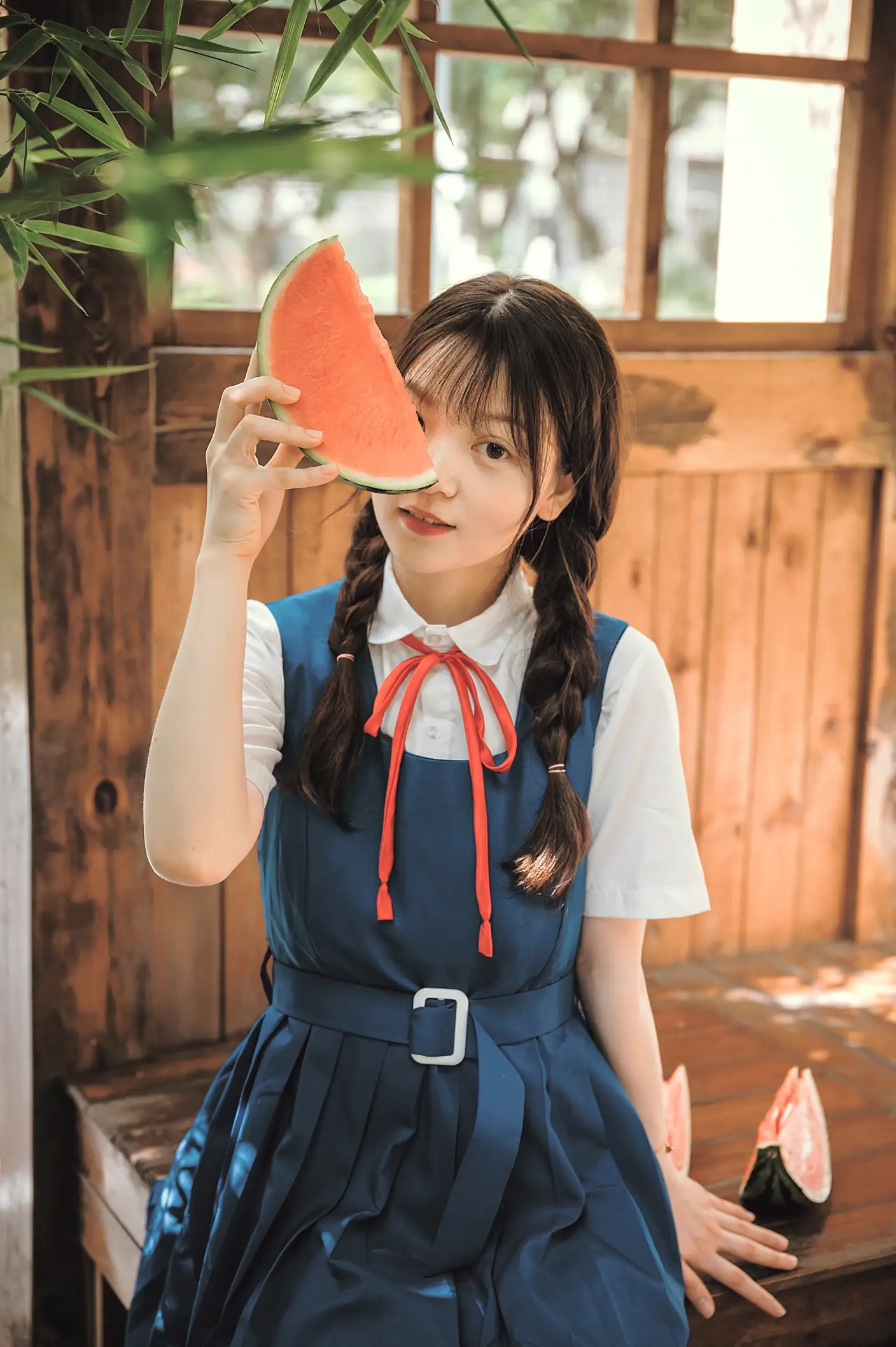 [YITUYU] 2022.08.28 Vol.1815 – Summer with watermelon Nai Xiaobai is a goldfish#[29P]-4