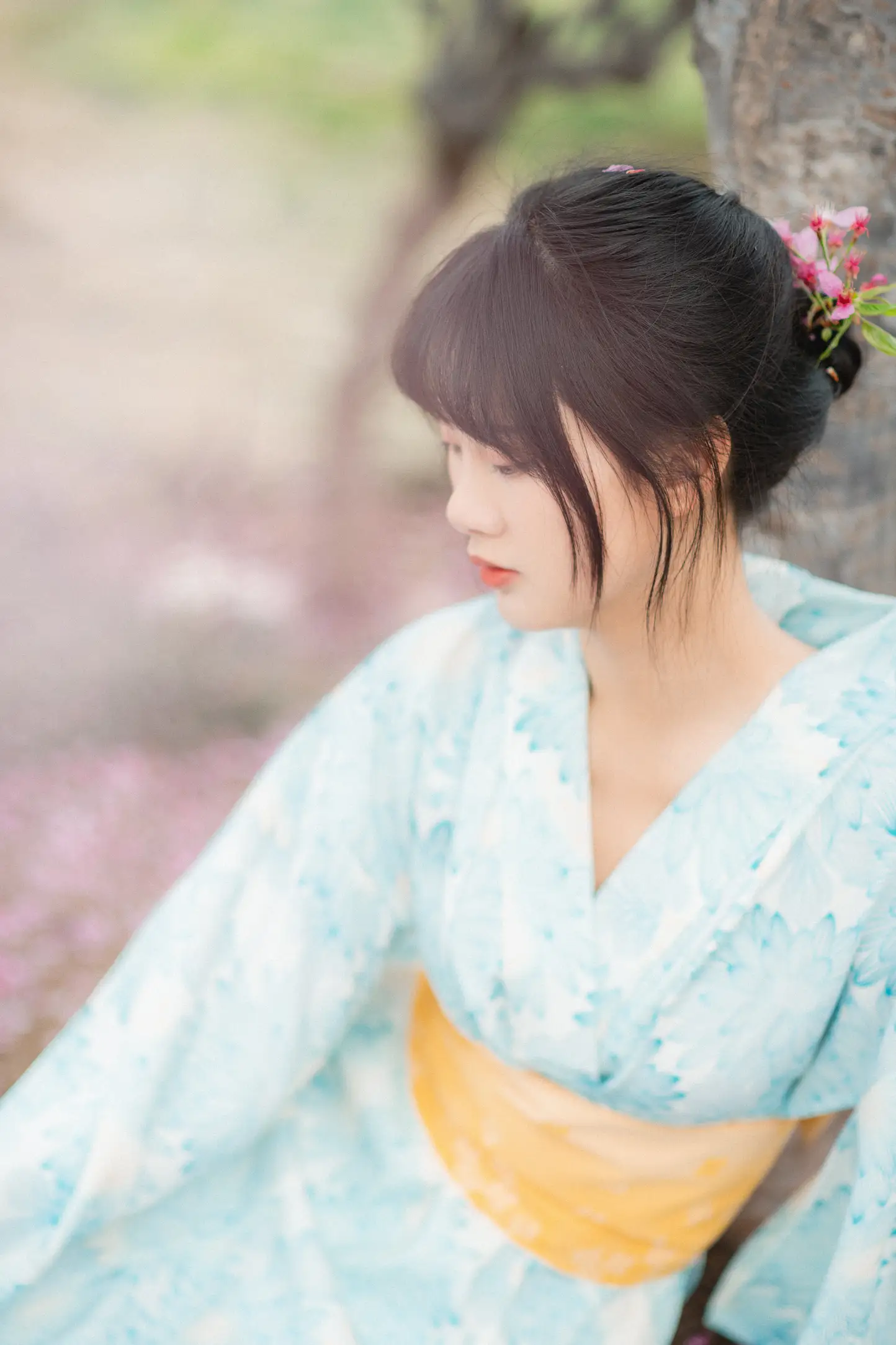 [YITUYU] 2022.11.19 Vol.2478 – Under the Sakura Tree Meimei who loves to take pictures#[23P]-1