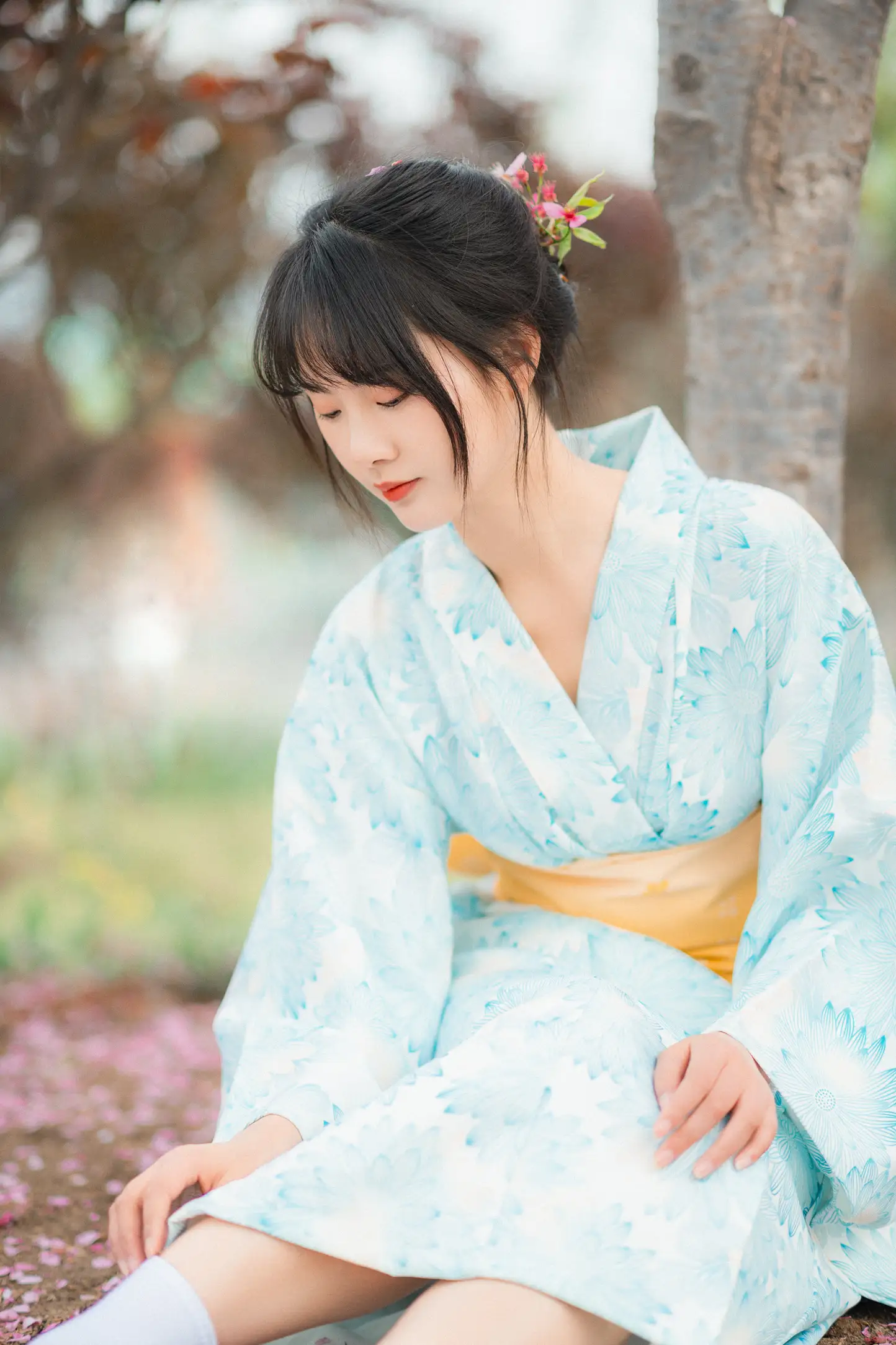 [YITUYU] 2022.11.19 Vol.2478 – Under the Sakura Tree Meimei who loves to take pictures#[23P]-9